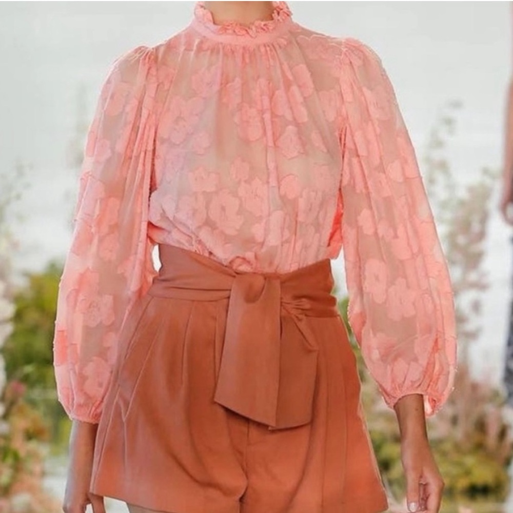 Ulla Johnson Sandrine Floral Blouse